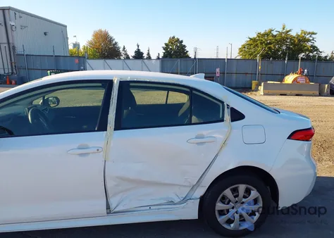 2020 Toyota Corolla Le from USA, damaged, VIN JTDEPRAE5LJ001224